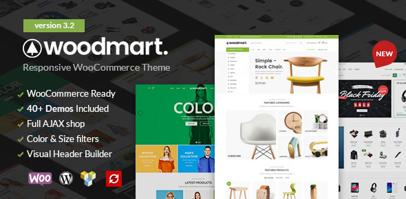WoodMart v3.2.0 - Responsive WooCommerce WordPress Theme