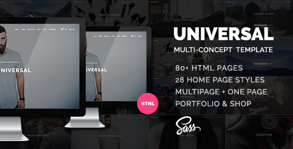Download Universal v1.1 – Smart Multi-Purpose HTML5 Template | Free Nulled Scripts