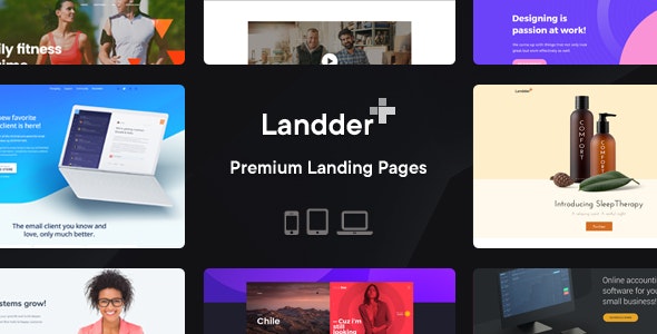 Landder+ v1.0 - Lead Generation Landing Pages HTML Template