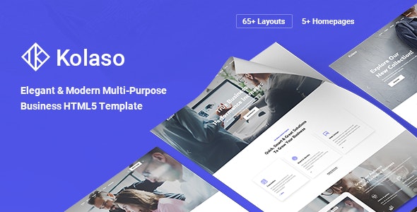 Kolaso v1.0 - Modern Multi-Purpose HTML5 Template