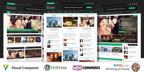 Bzine v2.0 - Wordpress Premium HD Magazine