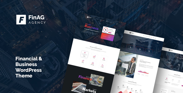 Finag v1.3 - Creative & Finance Agency WordPress Theme