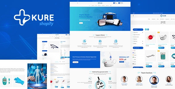 Kure v1.3 - Corona Medical Shop Shopify Theme