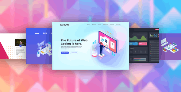 Kergan - Digital Startup HTML Templates