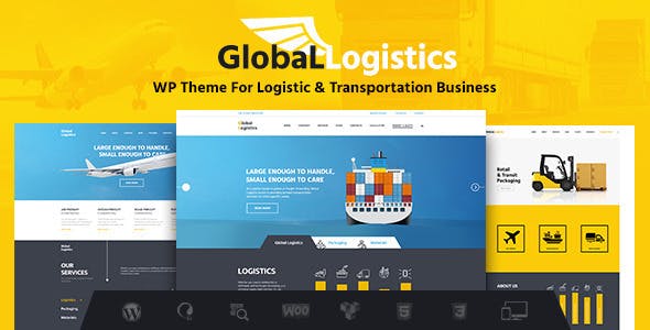 Global Logistics v2.6 - Transportation & Warehousing WordPress Theme