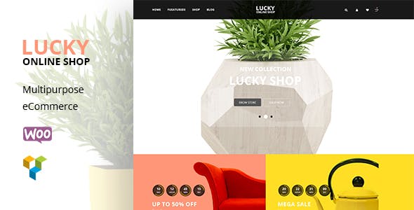 Lucky Shop v2.5 - Furniture RTL WooCommerce Wordpress Theme