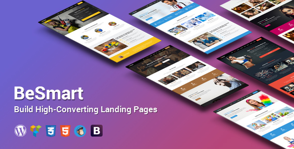 BeSmart v1.8 - High-Converting Landing Page Theme