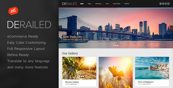 DeRailed v2.7 - Photography & Portfolio Theme