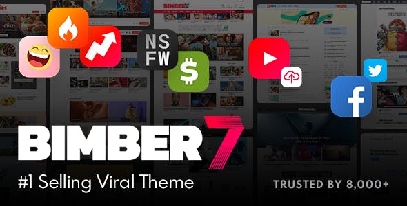 Bimber v7.0.2 - Viral Magazine WordPress Theme