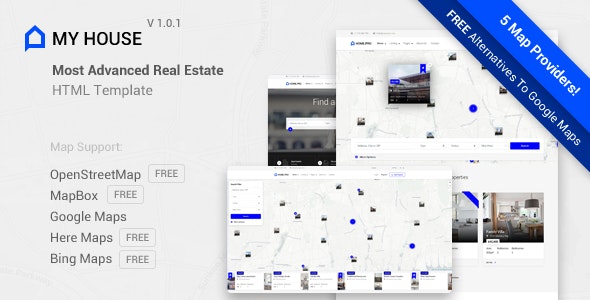 My House v1.0.1 - Advanced Real Estate Template