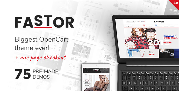 Fastor v2.3 - Multipurpose Responsive Opencart Theme