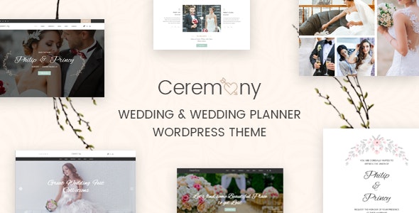 Ceremony v1.4 - Wedding Planner WordPress Theme