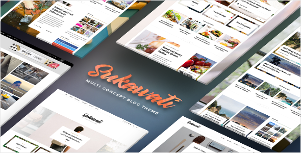 Sukawati v1.0.10 - MultiConcept WordPress Blog Theme