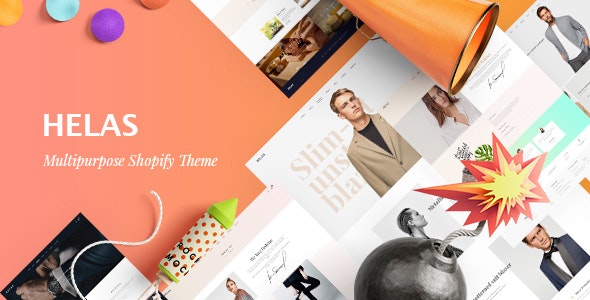 Helas v1.0 - Minimal Shopify Theme