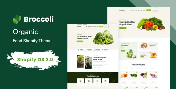 Broccoli v1.0 - Organic Food Store Shopify Theme
