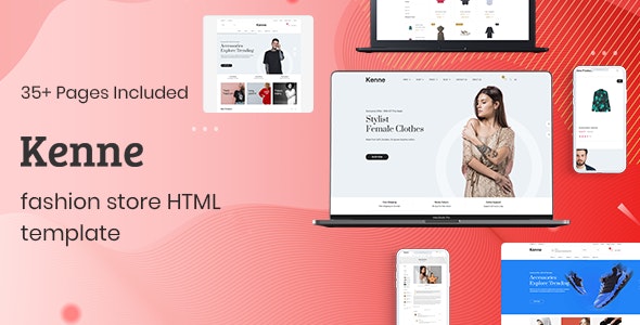 Kenne v1.0.1 - Fashion Store HTML Template