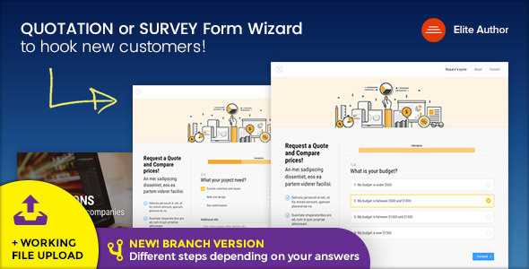 Download QUOTE v1.6 – Quotation or Survey Form Wizard | Free Nulled Scripts
