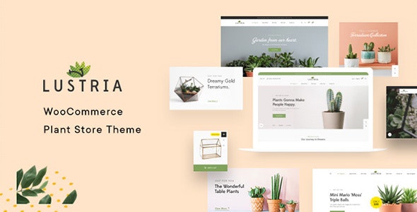Lustria v1.5 - MultiPurpose Plant Store WordPress Theme