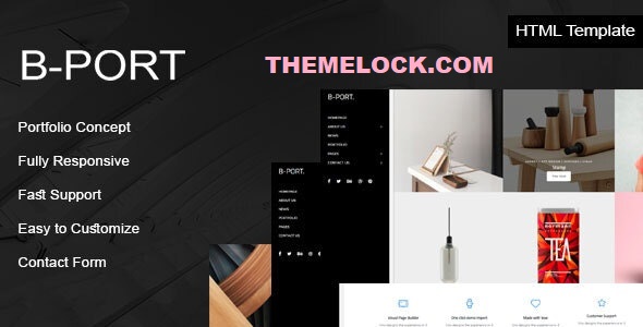 B-Port v1.0 - Portfolio HTML Template