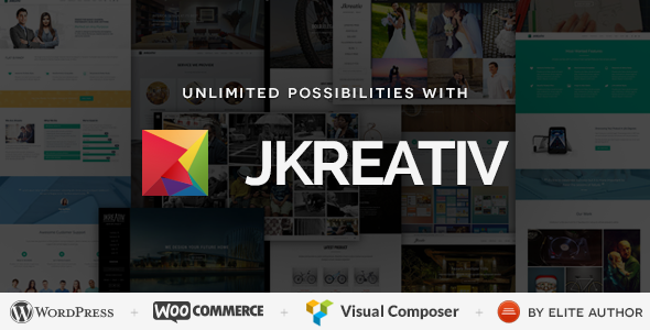 Jkreativ v2.5.0 - Multilayer Parallax MultiPurpose Theme