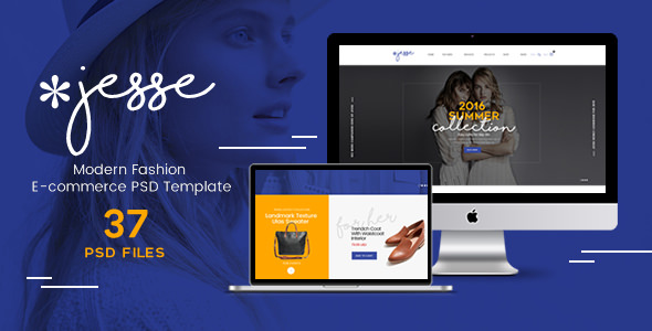 Download Jesse – Modern Fashion e-commerce PSD Template | Free Nulled Scripts