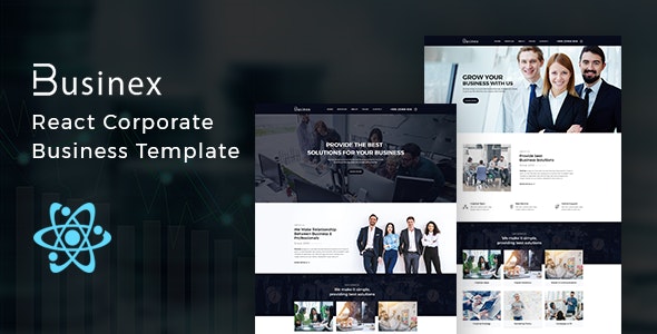 Businex v1.0.1 - React Corporate Business Template