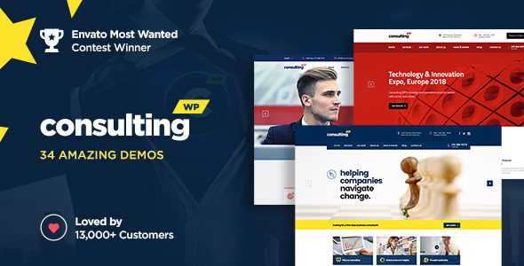 Consulting v4.6.3 - Business, Finance WordPress Theme
