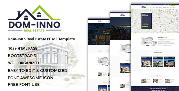 Dominno - Real Estate HTML Template