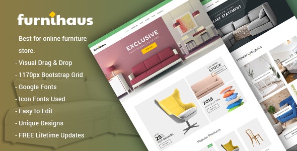 Furnihaus v1.0.8 - Responsive Furniture WooCommerce WordPress Theme