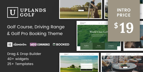 Uplands v1.1 - Golf Course WordPress Theme