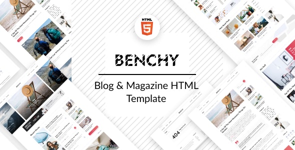 Benchy v1.0 - Blog & Magazine HTML Template