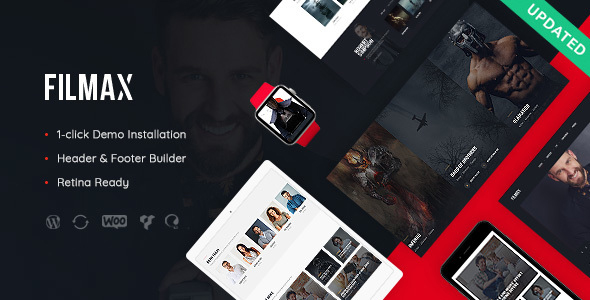 Filmax v1.1.1 - Movie Magazine WordPress Theme