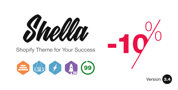 Shella v3.4.3 - Multipurpose Shopify theme, fastest with the banner builder