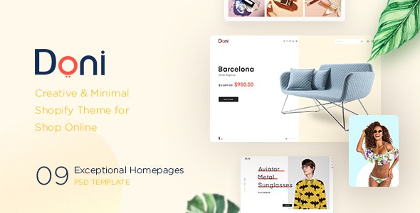 Doni v1.0.0 - Minimalist Shopify Theme
