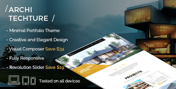 Architecture v1.1 - Portfolio, Creative, Theme