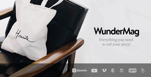 WunderMag v2.5.0 - A WordPress Blog / Magazine Theme