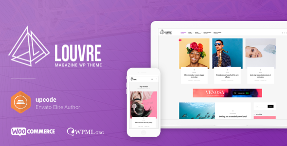 Louvre v1.0.8 - Minimal Magazine and Blog Theme