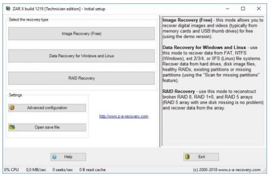 Zero Assumption Recovery