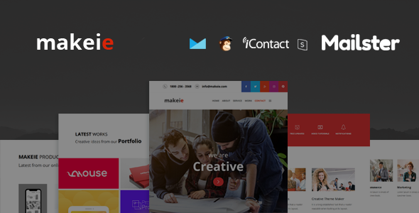 Makeie v1.0 - 30+ Modules + Online Access + Mailster + MailChimp