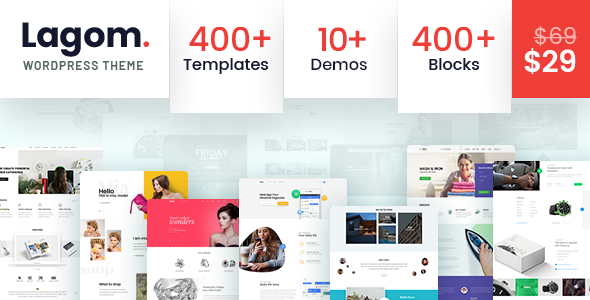 Lagom v1.1 - Multi Concept MultiPurpose Theme