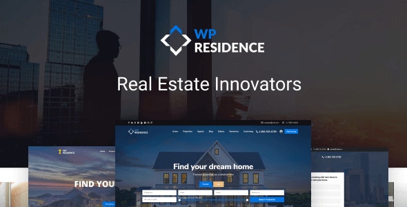 WP Residence v3.4 - Real Estate WordPress Theme