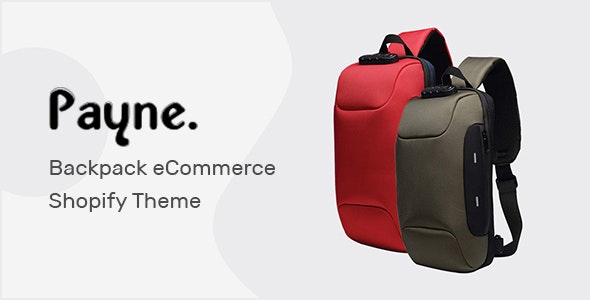 Payne v1.0 - Backpack eCommerce Shopify Theme