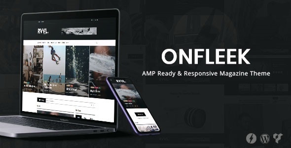 Onfleek v2.0 - AMP Ready and Responsive Magazine Theme