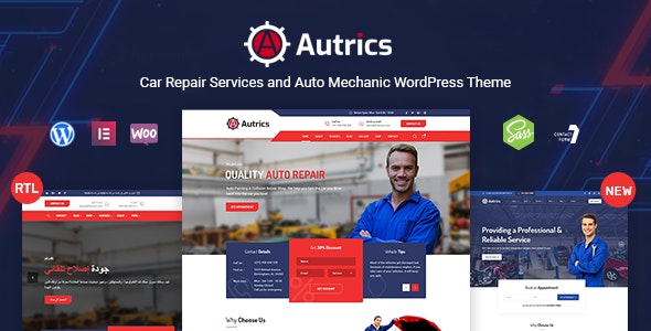 Autrics v3.2.2 - Car Services and Auto Mechanic WordPress Theme