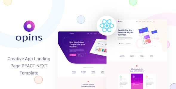 Download Opins v1.0 – React Next App Landing Page Template | Free Nulled Scripts