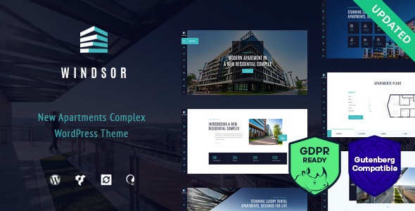 Windsor v1.8.4 - Apartment Complex / Single Property WordPress Theme