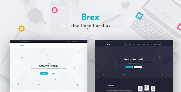 Brex v1.0 - One Page Parallax