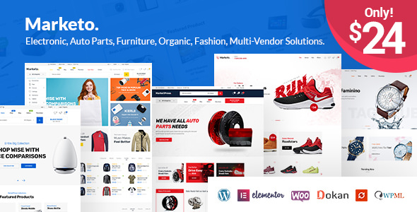 Marketo v1.3.4 - ECommerce & Multivendor Theme