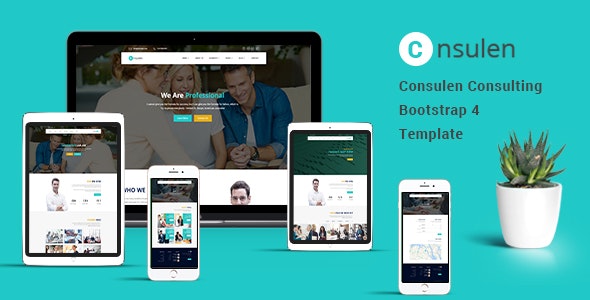 Consulen - Consulting Business Bootstrap4 Template