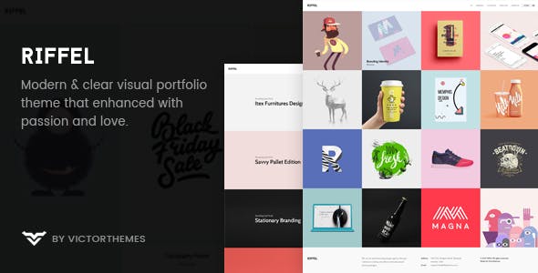 Riffel v1.4 - A Bold & Rich Portfolio Theme